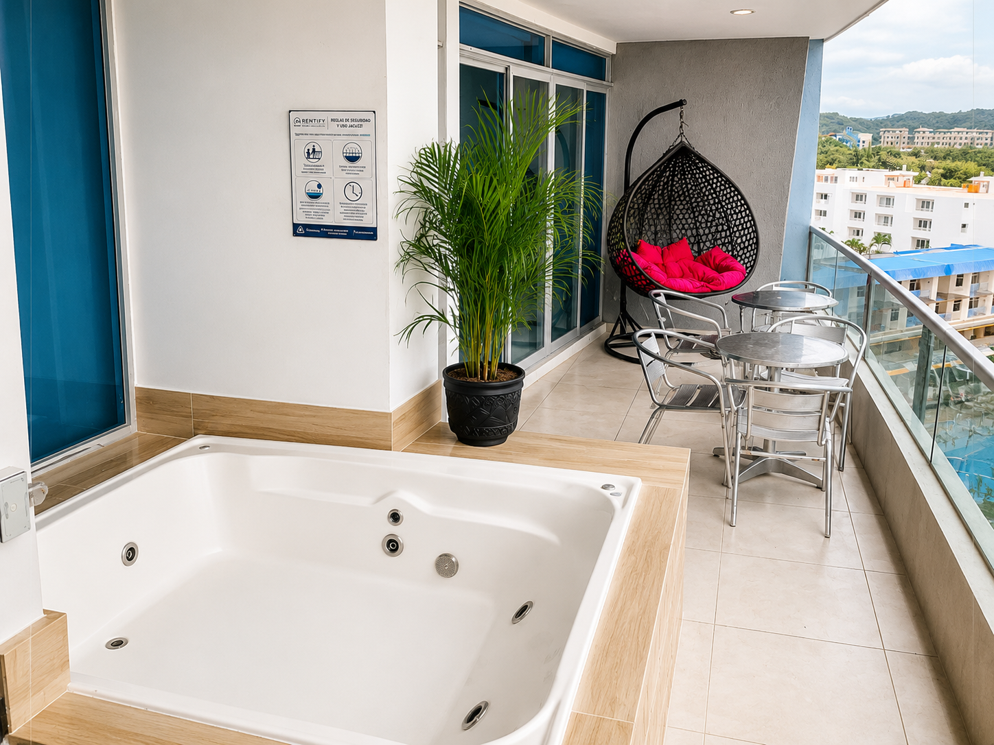 Diamond Beach 🌅 Departamento Inteligente con Jacuzzi Privado Frente al Mar — foto 2